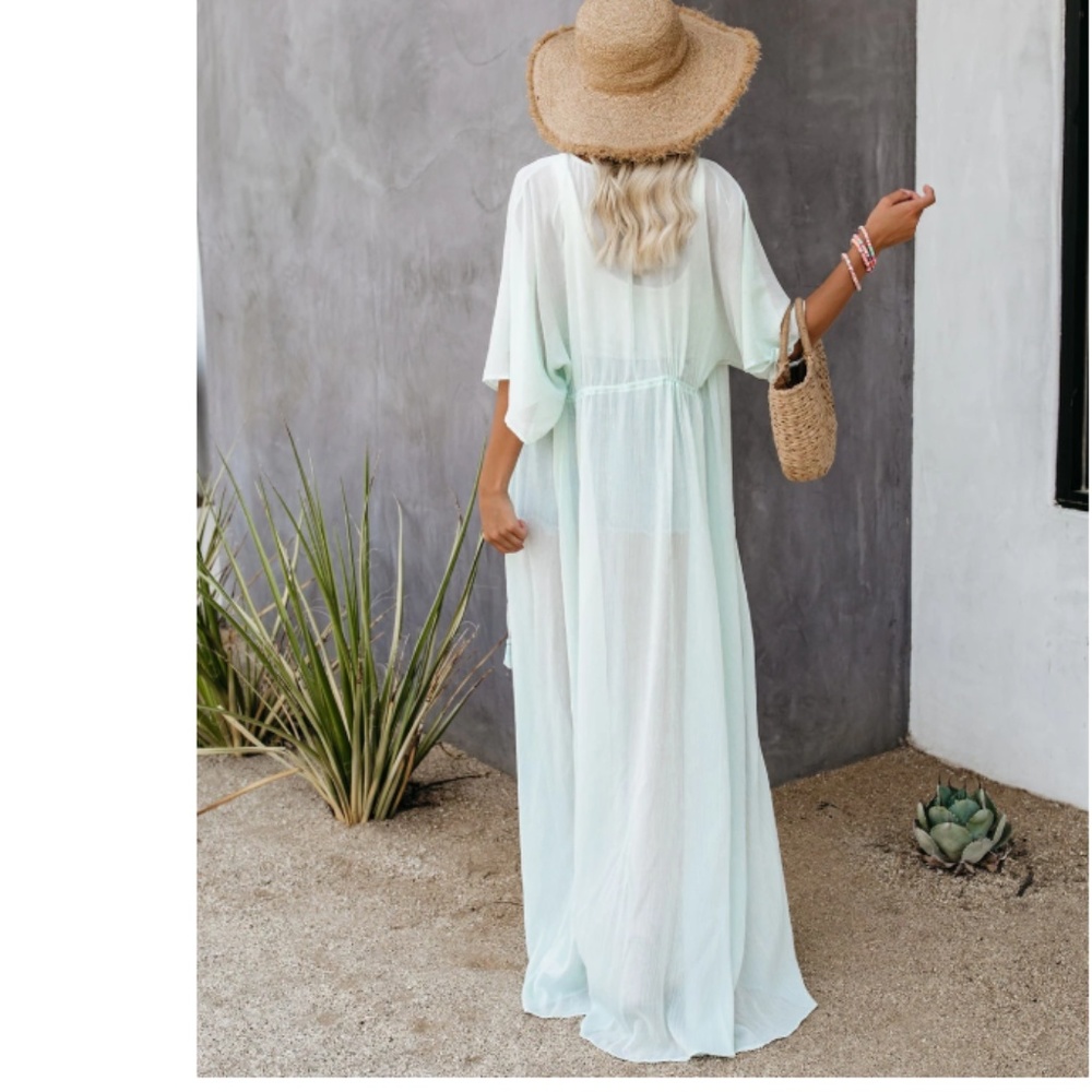NATALIE Chiffon Kimono - Picture 7 of 8